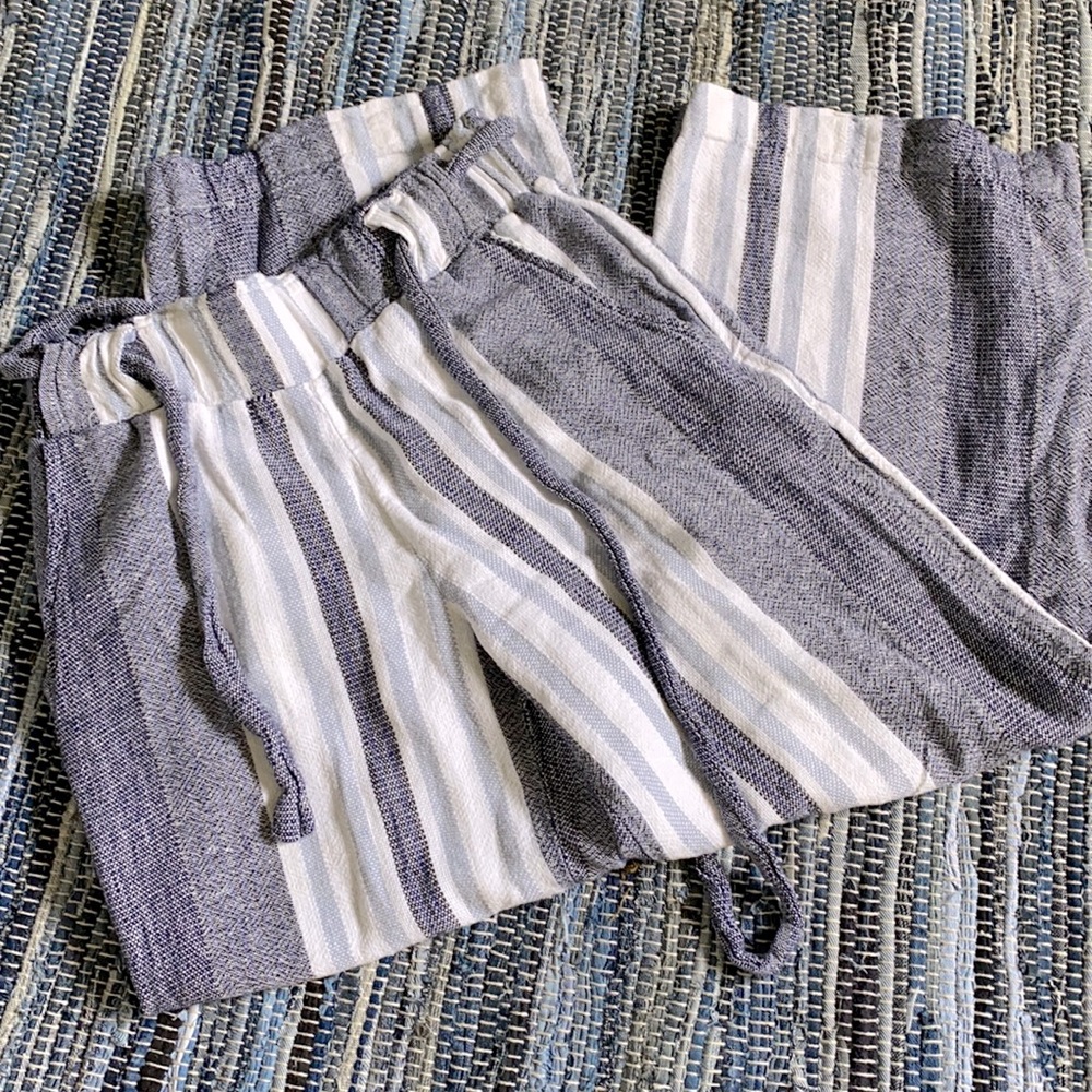 Blue Rein boho cotton flowy pants sz small